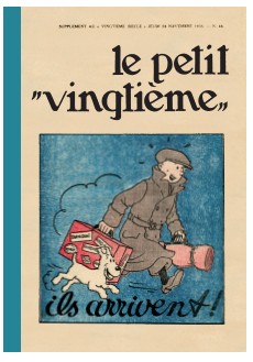 tintin le petit vingtieme notitieboekje stripweb