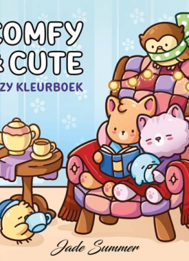 Comfy & cute - cozy kleurboek Stripweb