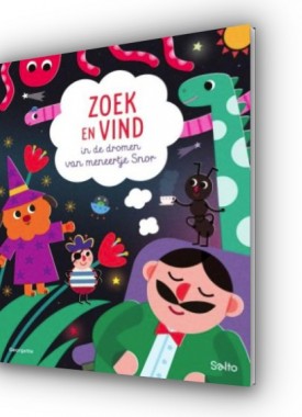 zoek en vind in de dromen van meneertje snor stripweb