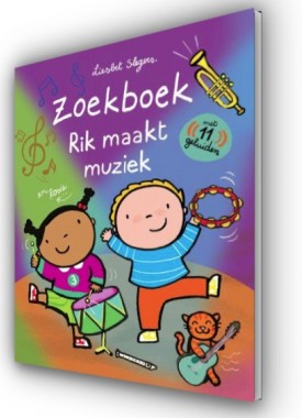 rik maakt muziek zoekboek stripweb