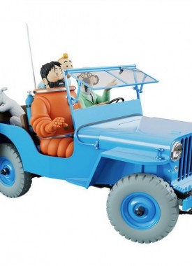 jeep raket naar de maan kuifje stripweb