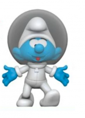 beeldje smurfen ruimtesmurf