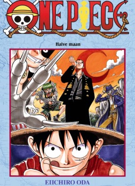 one piece halve maan stripweb