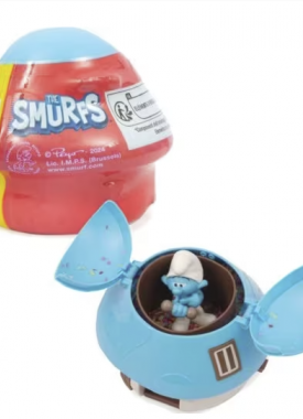 Blauw paddenstoelenhuisje - De Smurfen - Stripweb