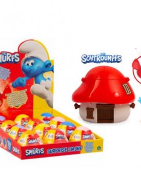 Paddenstoelenhuisjes De Smurfen - Stripweb