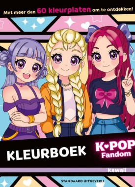 K-pop fandom kleurboek Stripweb