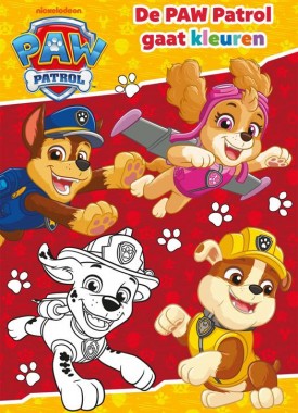 De PAW patrol gaat kleuren Stripweb