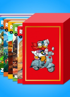 Box wereldreis met 6 pockets