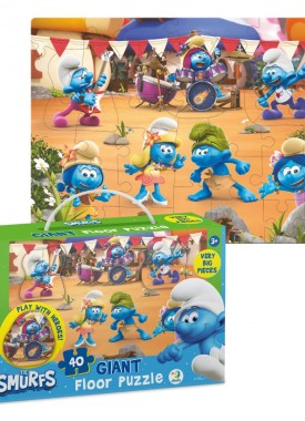 Vloerpuzzel De Smurfen Stripweb
