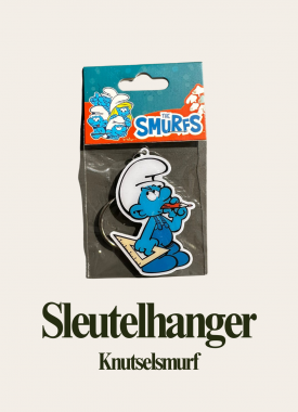 Sleutelhanger Knutselsmurf 1 Stripweb