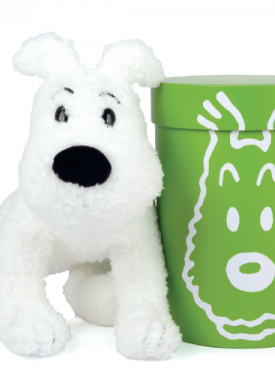 knuffel bobbie soft met box stripweb