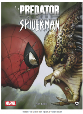 Predator vs spider-man 1 van 2 variant cover