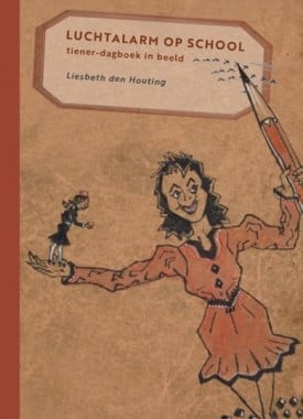 luchtalarm op school stripweb