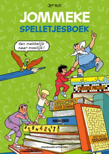 Jommeke spelletjesboek van makkelijk naar moeilijk Stripweb
