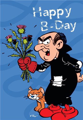 Hapyy B-Day Gargamel