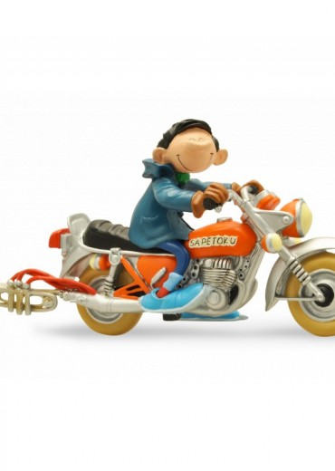 figurine-de-collection-gaston-et-la-moto-sapetoku