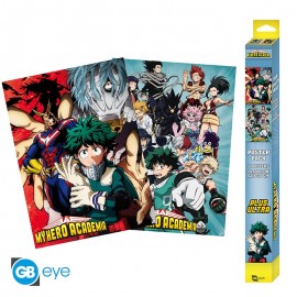 my-hero-academia-set-2-chibi-posters-artworks-52-x-38-cm