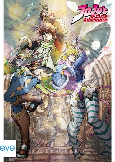 jojo-s-bizarre-adventure-poster-joseph-et-ceasar-915-x-61-cm