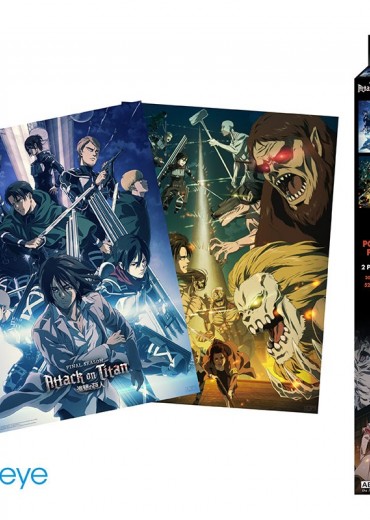 l-attaque-des-titans-set-2-chibi-posters-52-x-38-cm