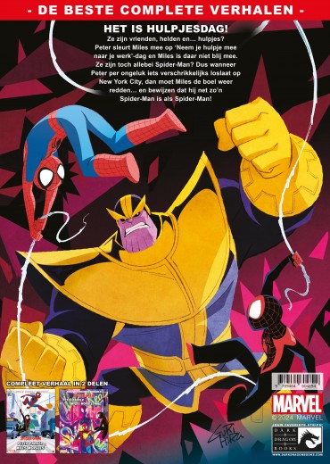 MARVEL-Action-Double-Trouble-Peter---Miles-achterzijde-cover-2