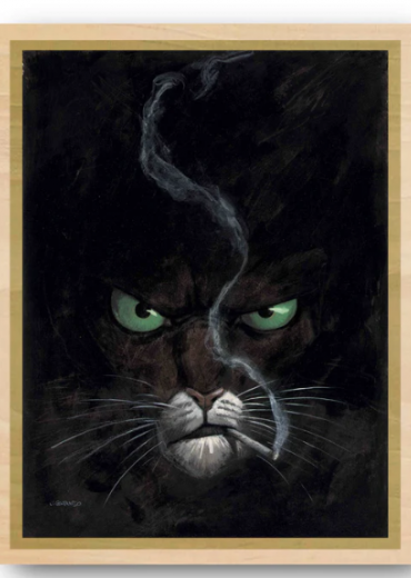 Blacksad met kader naturel