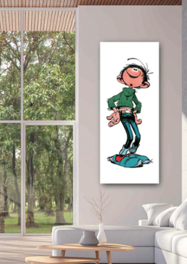 Gaston Lagaffe Seule zonder kader