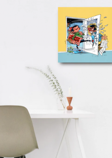 Gaston Lagaffe zonder kader