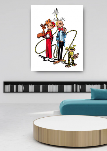 spirou et ses amis zonder kader