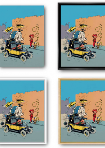 spirou et gaston met kader