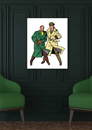 blake et mortimer debout zonder kader