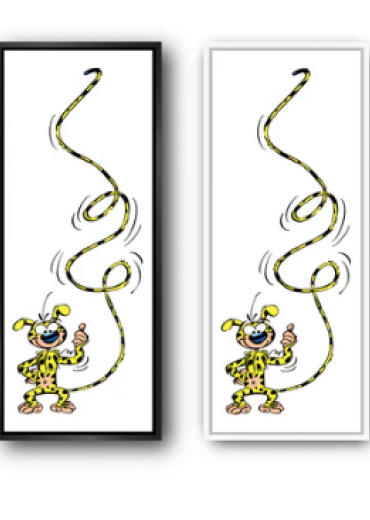marsupilami met kader