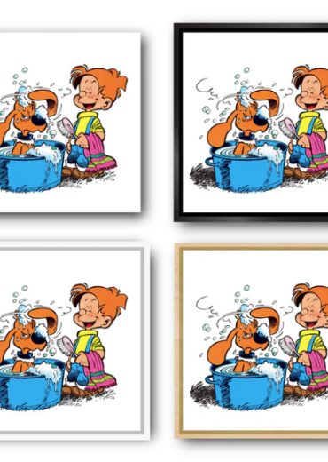 boule et bill met kader