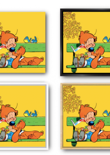 boule et bill met kader