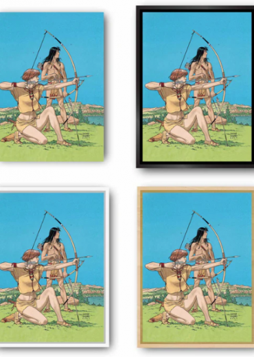 les 7 vies met kader 