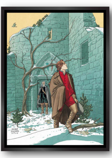 les 7 vies met kader zwart