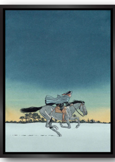 les 7 vies met kader zwart