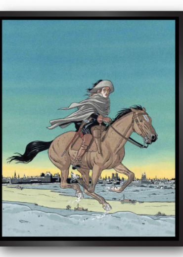 les 7 vies met kader zwart