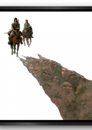 thorgal met kader zwart