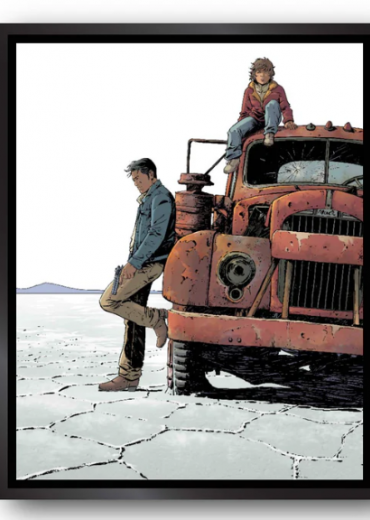 tango met kader zwart