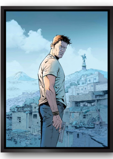 tango met kader zwart