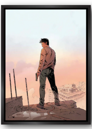 tango met kader zwart