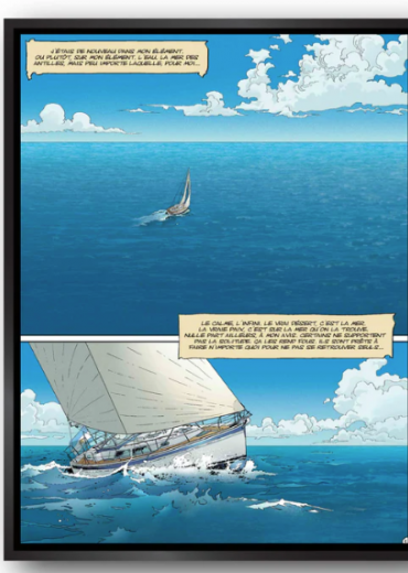 tango met kader zwart