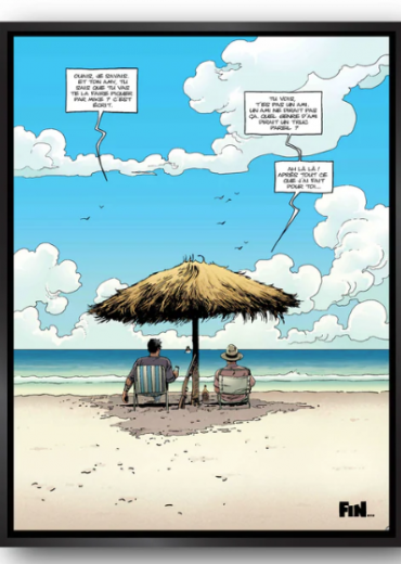 tango met kader zwart