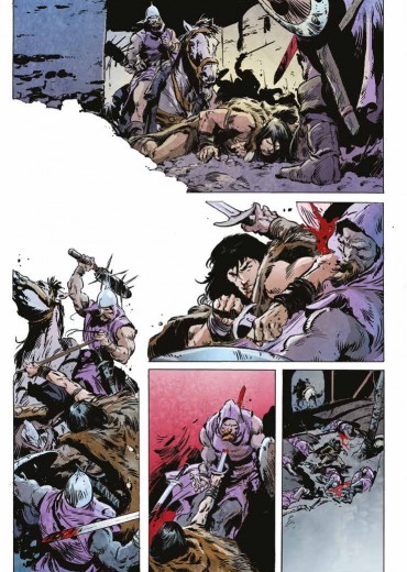 Conan 5de Barbaar, Slaven van de Zwarte Rots preview