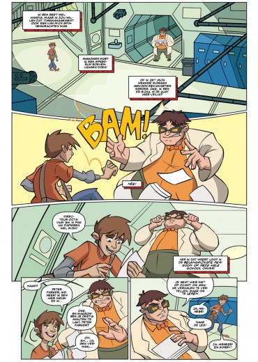 Marvel Action Spider-Man Gevecht op school 1 preview5