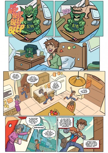 Marvel Action Spider-Man Gevecht op school 1 preview