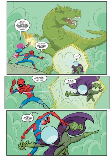 Marvel Action Spider-Man Gevecht op school 2 preview4