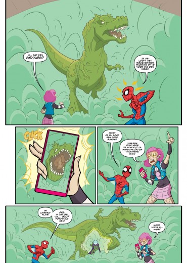 Marvel Action Spider-Man Gevecht op school 2 preview3