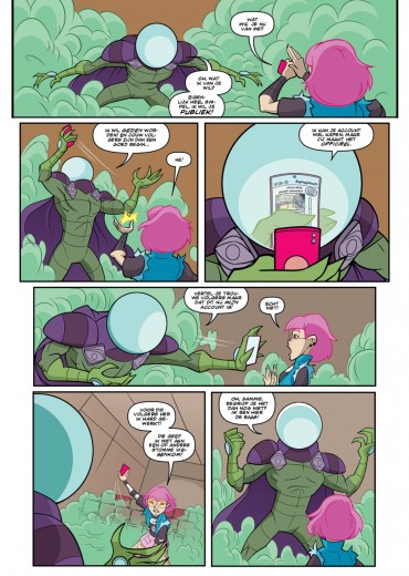 Marvel Action Spider-Man Gevecht op school 2 preview