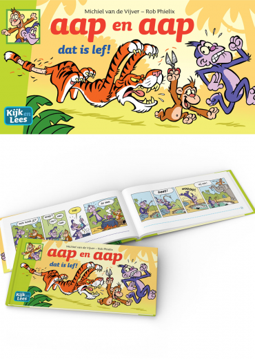 aap en aap dat is lef cover